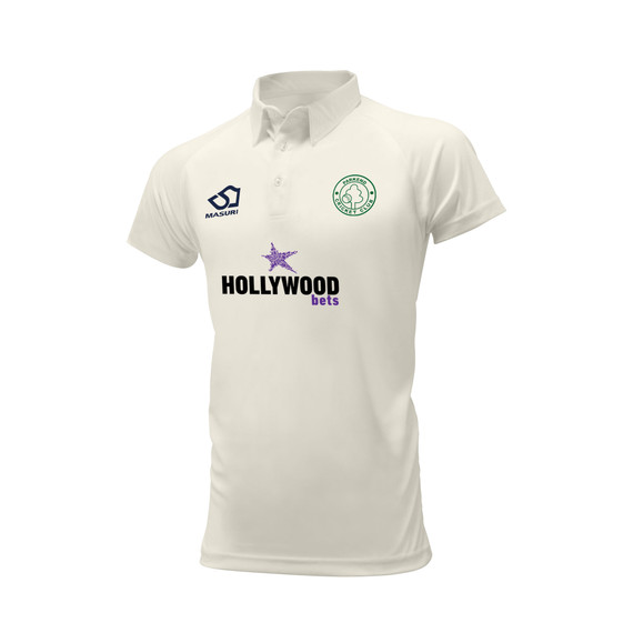 Junior Short Sleeve Cricket Shirt-PARKCC