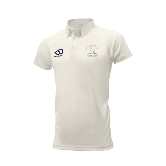 Mens Short Sleeve Cricket Shirt-BUCKWEST