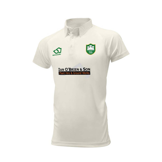 Junior Short Sleeve Cricket Shirt-GRICH
