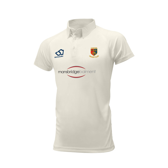 Junior Short Sleeve Cricket Shirt-TAVI