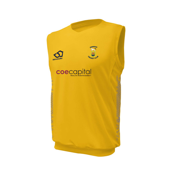Junior Coloured Sleeveless Slipover-SWIN