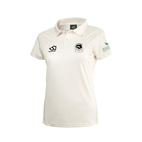 Women's Short Sleeve Cricket Shirt-BRIXB