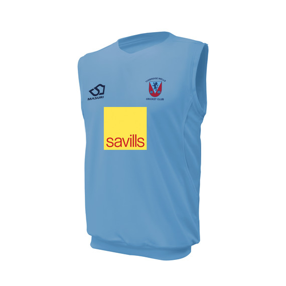 Coloured Sleeveless Slipover -  Only for use by 1st and 2nd team players in KPL matches -TNBW