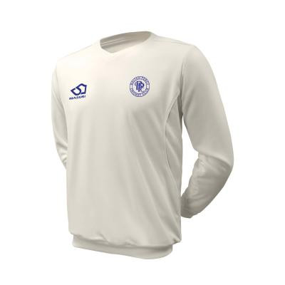 Junior Long Sleeve Cricket Slipover -BOLTPCC