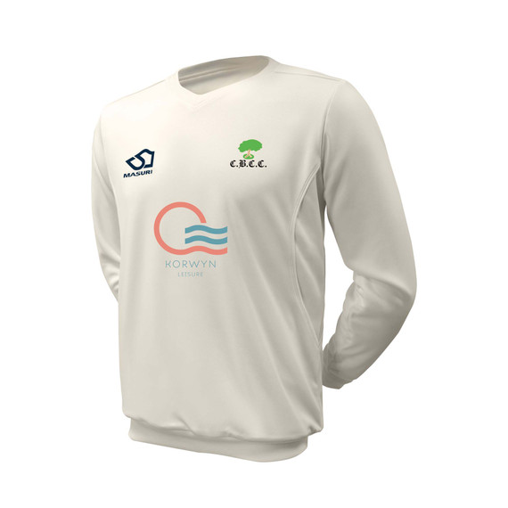 Long Sleeve Cricket Slipover -CLYNB