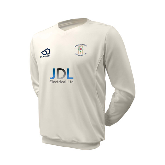 Junior Long Sleeve Cricket Slipover -MIRFP