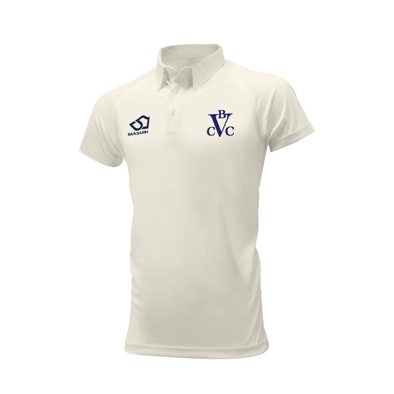 Mens Short Sleeve Cricket Shirt-BOWVCC