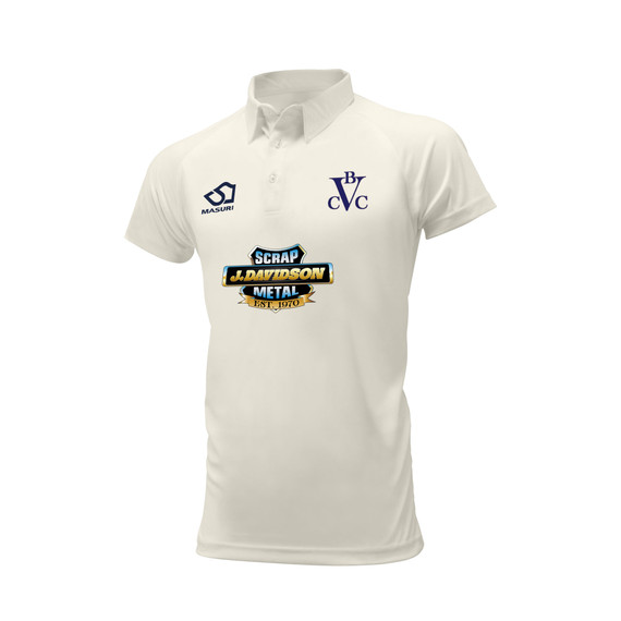 Junior Short Sleeve Cricket Shirt-BOWVCC