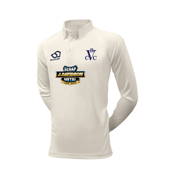 Junior Long Sleeve Cricket Shirt-BOWVCC