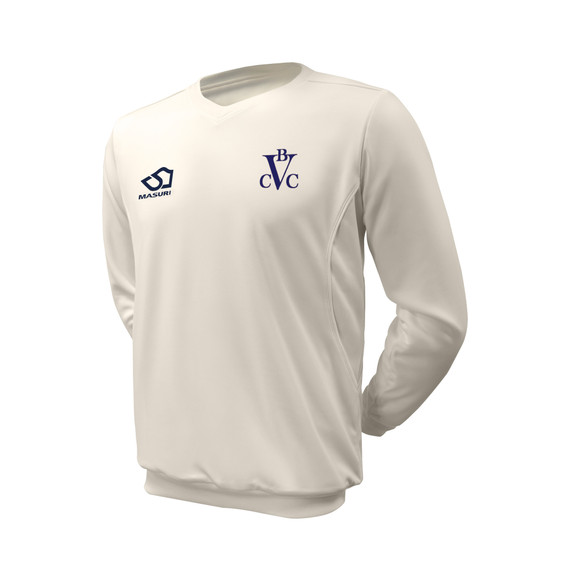 Long Sleeve Cricket Slipover -BOWVCC