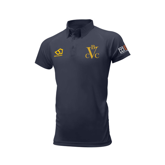 Mens Short Sleeve Coloured Cricket Shirt -BOWVCC