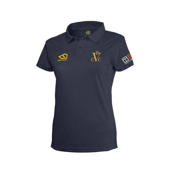 Women's Short Sleeve Coloured Cricket Shirt-BOWVCC