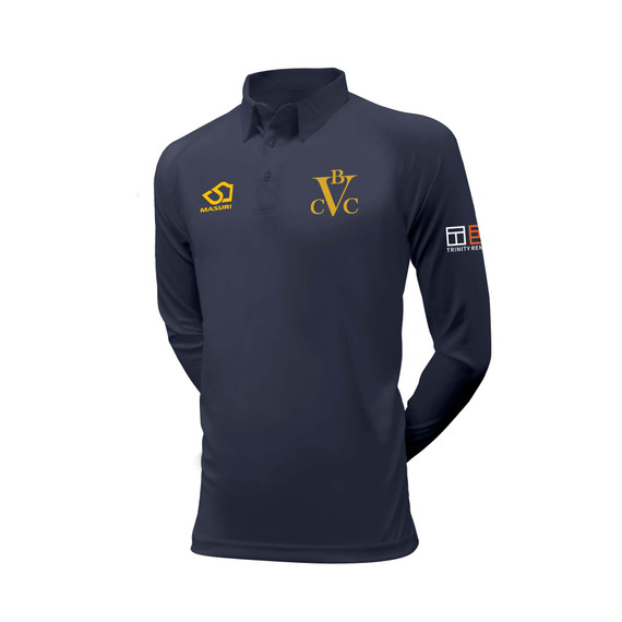 Long Sleeve Coloured Cricket Shirt-BOWVCC