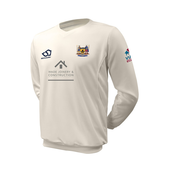 Long Sleeve Cricket Slipover-GOOLE