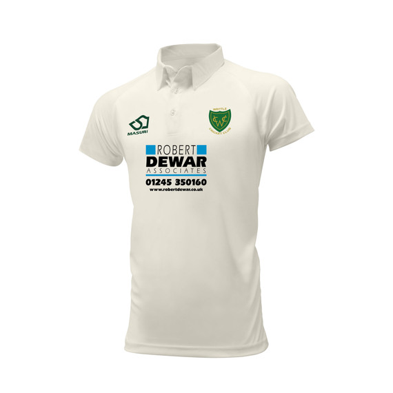 Junior Short Sleeve Cricket Shirt - Senior Sizing-WRIT