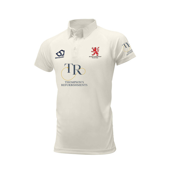 Junior Short Sleeve Cricket Shirt-BERCC