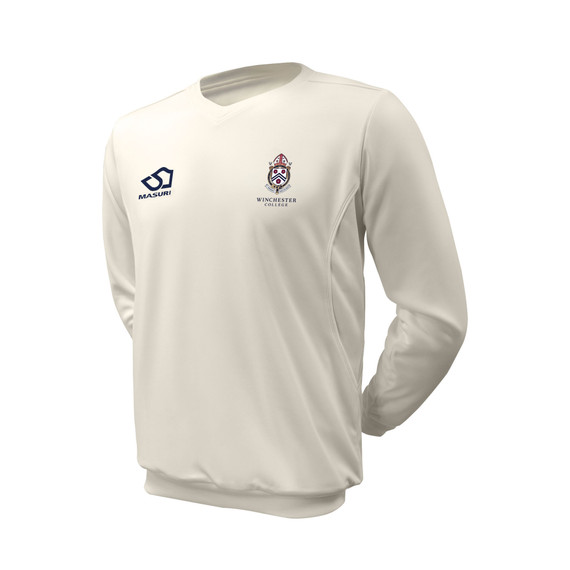Junior Long Sleeve Cricket Slipover -WCPK