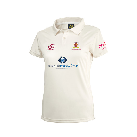 Women's Short Sleeve Cricket Shirt-HUTT