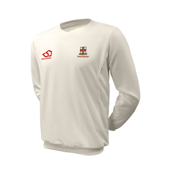 Long Sleeve Cricket Slipover -HUTT
