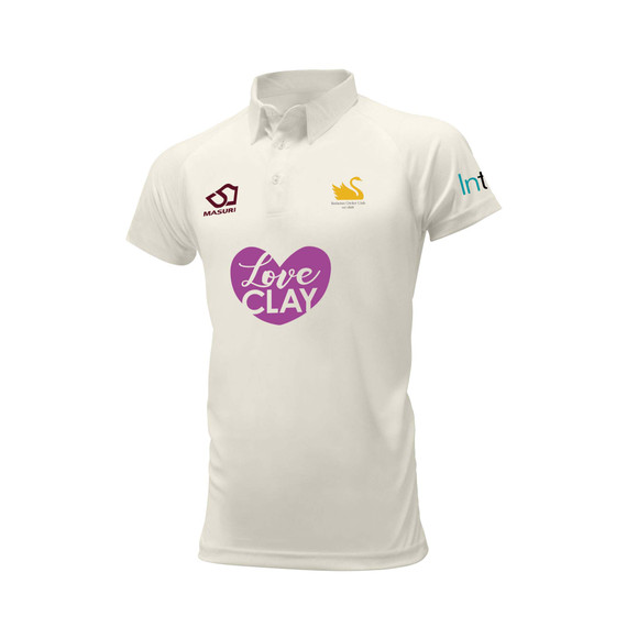 Junior Short Sleeve Cricket Shirt-BLTCC