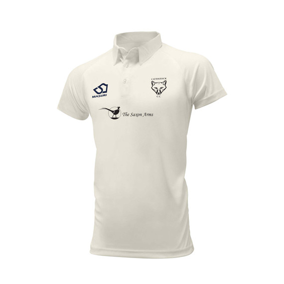 Mens Short Sleeve Cricket Shirt-CATSCC