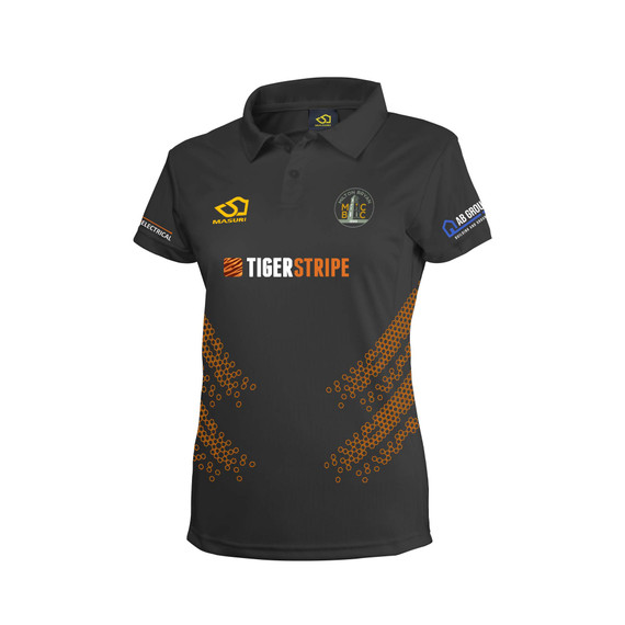 Women's Short Sleeve Coloured Cricket Shirt-MILCC