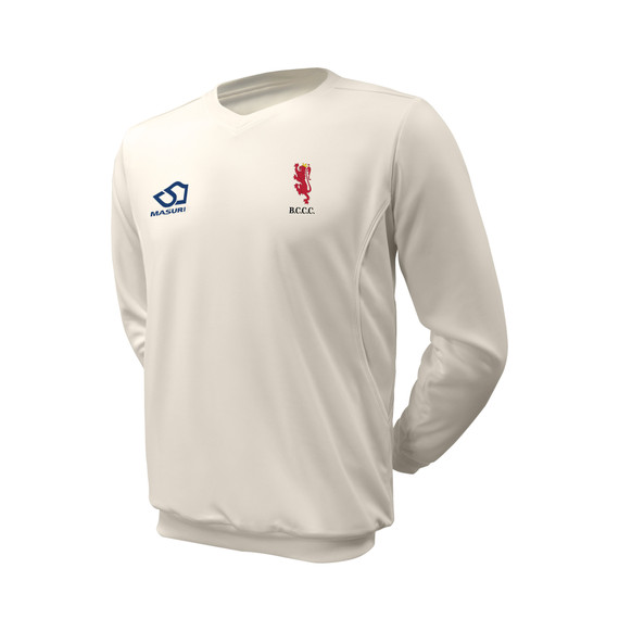 Long Sleeve Cricket Slipover -BALLICC