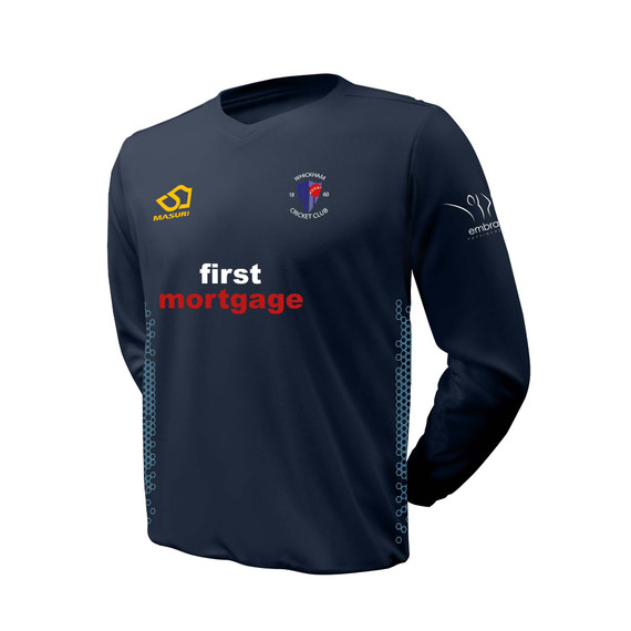 Junior Long Sleeve Coloured Playing Sweater -WKCC