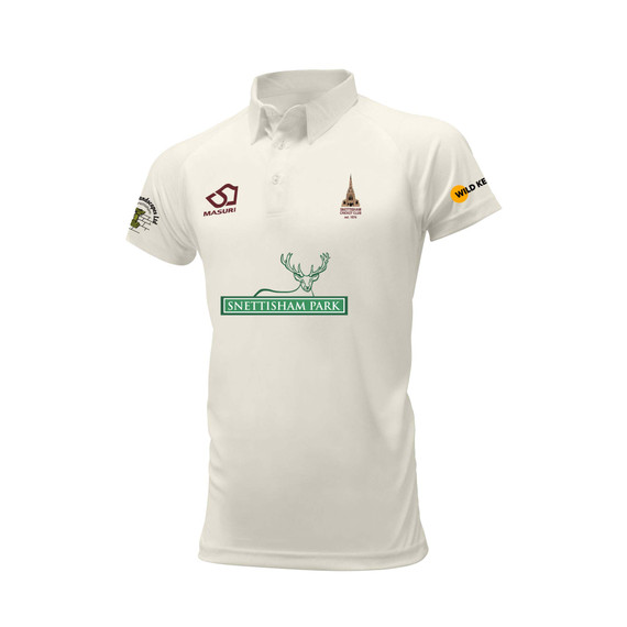 Junior Short Sleeve Cricket Shirt-SNETT