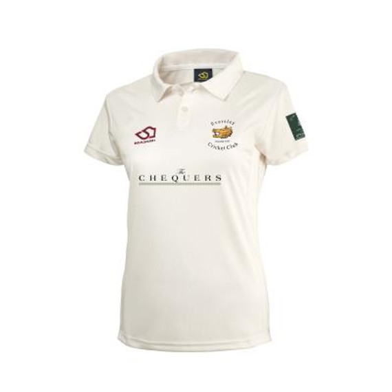 Women's Short Sleeve Cricket Shirt-EVERCC