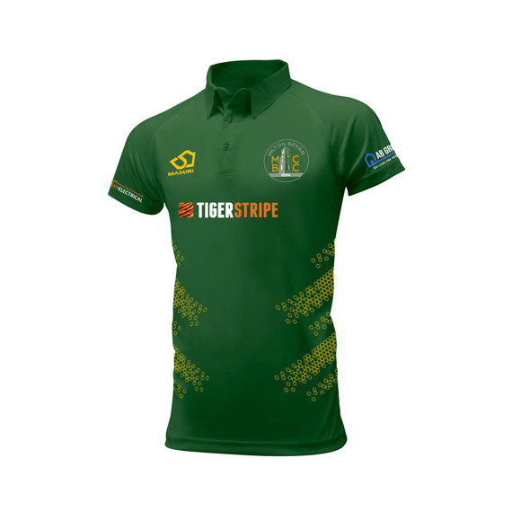 Mens Short Sleeve Coloured Cricket Shirt -MILCC1
