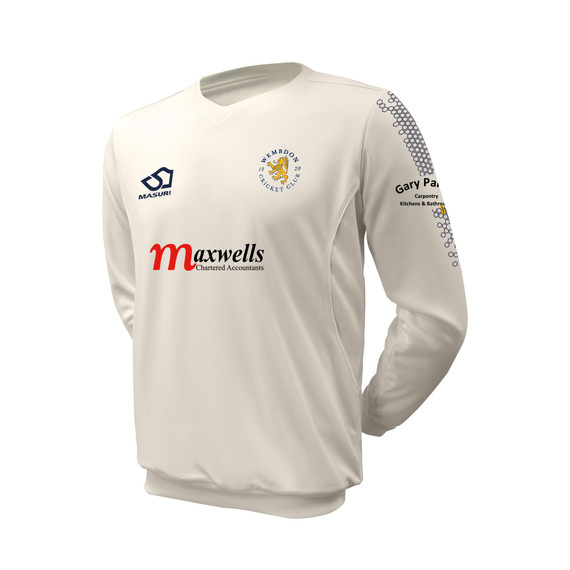 Long Sleeve Cricket Slipover -WEMBDOBundle