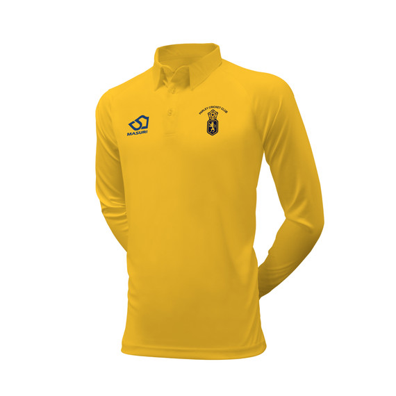 Long Sleeve Coloured Cricket Shirt-PARLEY