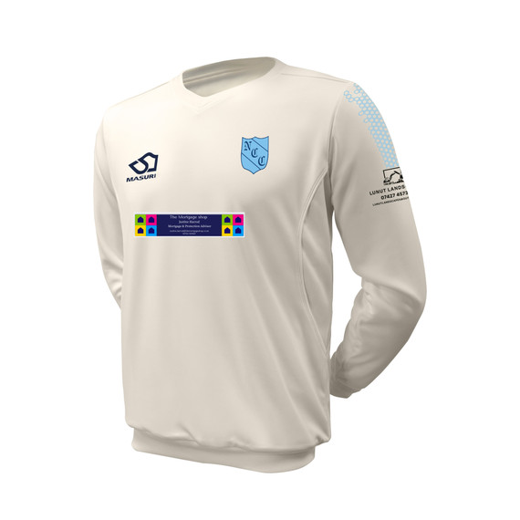 Long Sleeve Cricket Slipover -NELCC