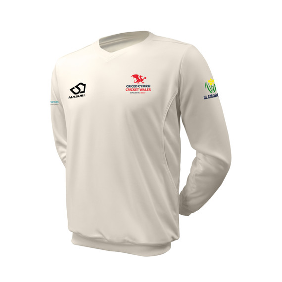 Long Sleeve Cricket Slipover -WALESWEST