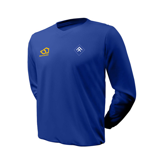 Long Sleeve Coloured Playing Sweater  - Royal-HDNF