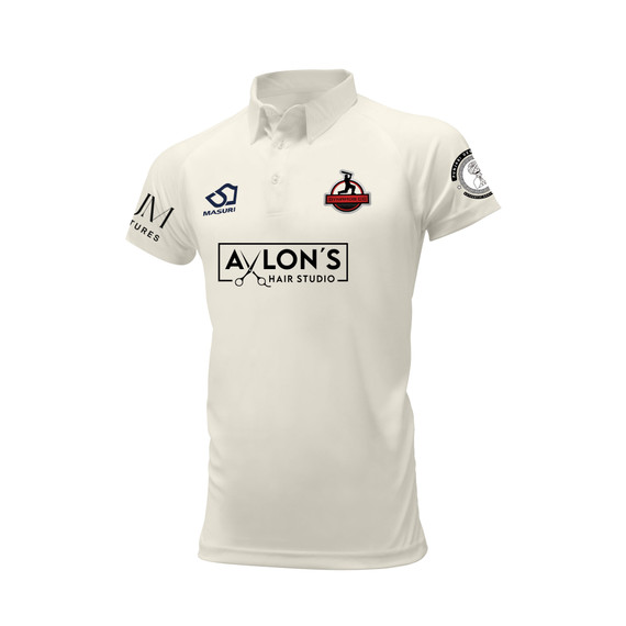 Mens Short Sleeve Cricket Shirt-DYNAMO