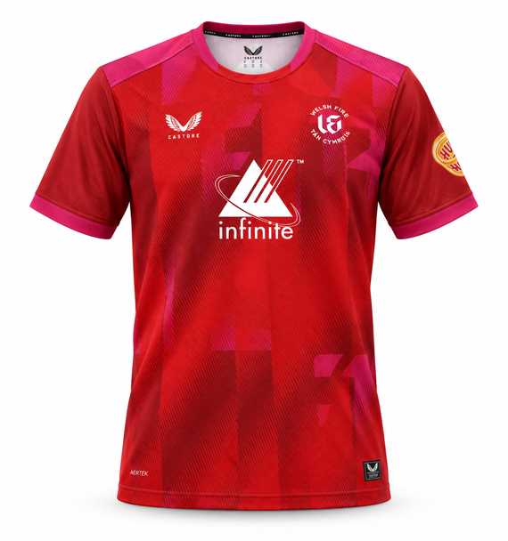 Mens Welsh Fire The Hundred 2026 Replica ShirtÂ -GLAM