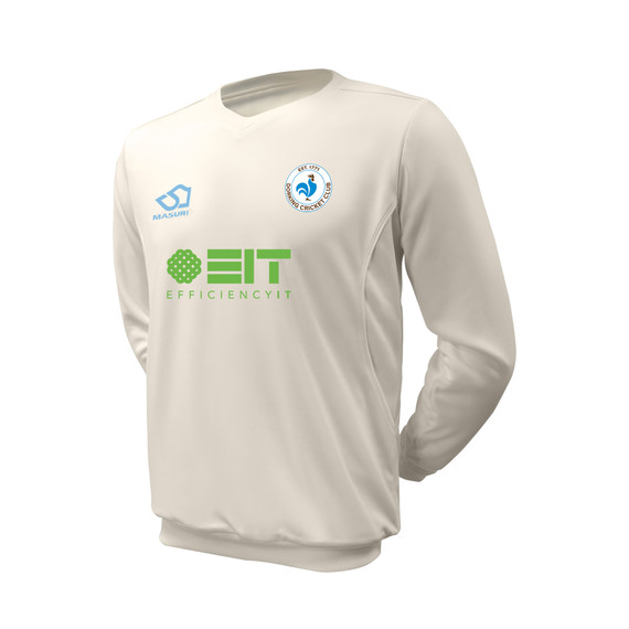 Junior Long Sleeve Cricket Slipover -DORKBundle