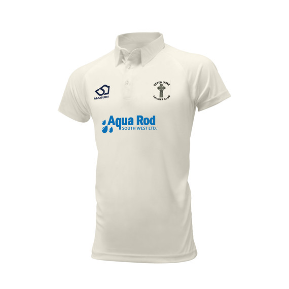 Mens Short Sleeve Cricket Shirt-STITHIAN