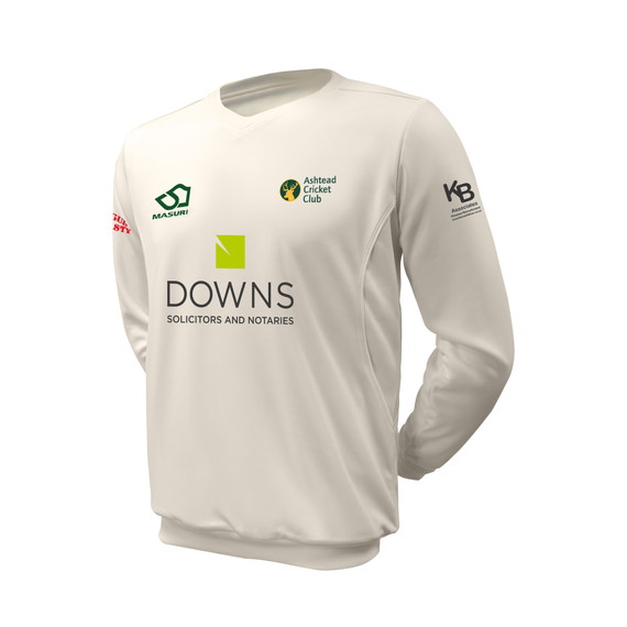 Long Sleeve Cricket Slipover -ASHT