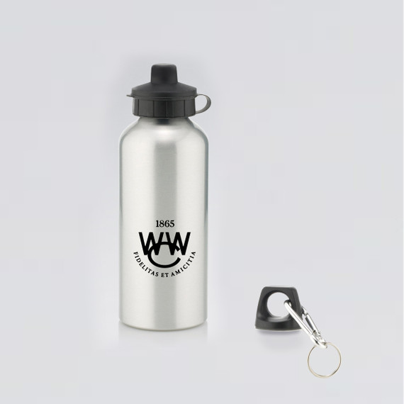 Aluminium Water Bottle with 2 Cap Styles-WFWCC