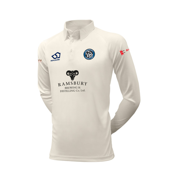 Long Sleeve Cricket Shirt-RAMS