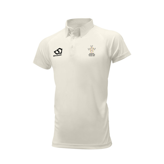 Junior Short Sleeve Cricket Shirt-OFFENH