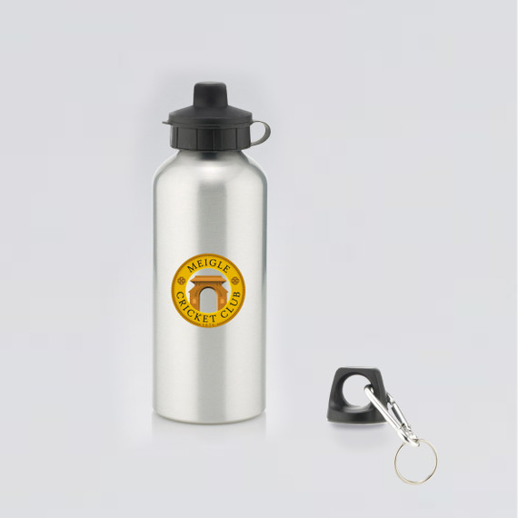 Aluminium Water Bottle with 2 Cap Styles-MEIGLE
