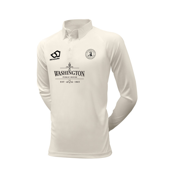 Long Sleeve Cricket Shirt-WASHCC