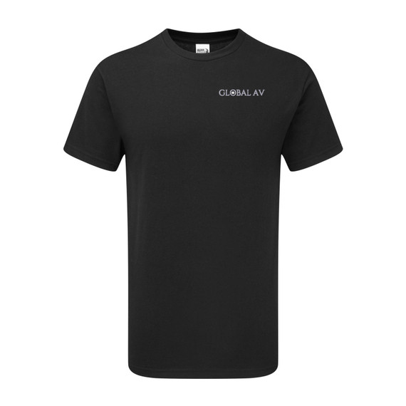 T Shirt - Black-GLOBAV