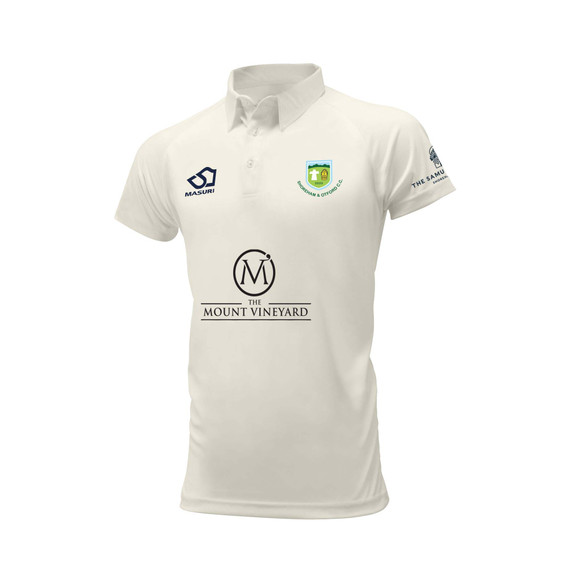 Mens Short Sleeve Cricket Shirt-SHOTF1