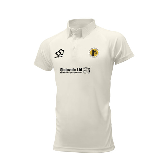 Junior Short Sleeve Cricket Shirt-FENWCC
