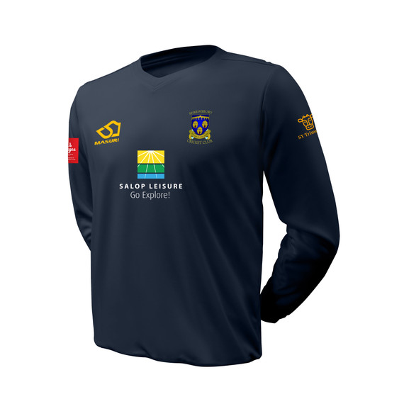 Junior Long Sleeve Coloured Playing Sweater  -SRBCC